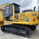 Komatsu PC200 excavator