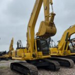 Komatsu PC210 excavator